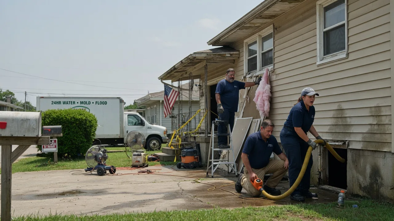 Water Damage Repair in Squire, WV near me